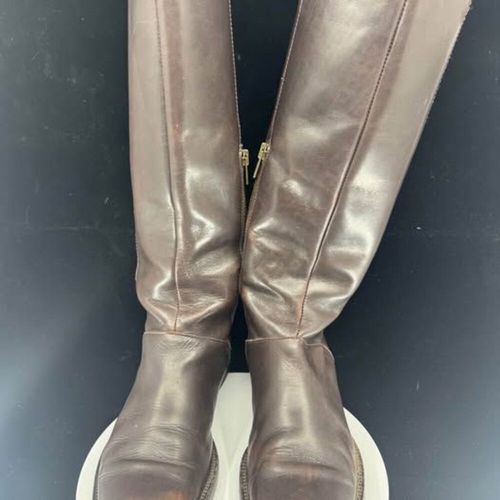 J Crew brown tall boots size 7.5